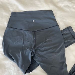 Blue Lululemon Align Leggings
